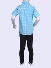 Load image into Gallery viewer, Cottonworld Boy&#39;s Shirts Boy&#39;s Cotton Blue Regular Fit Shirts