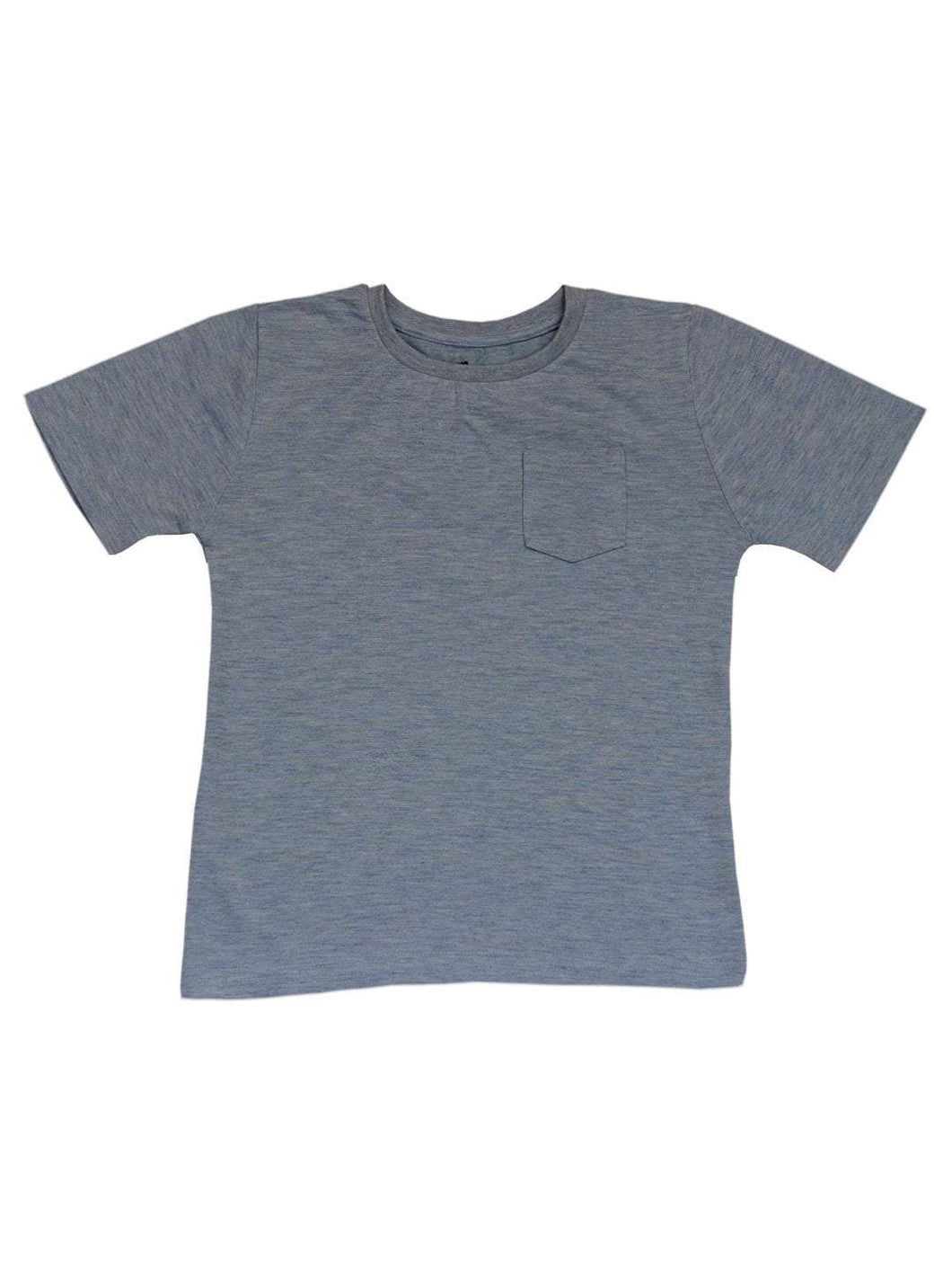 Cottonworld Boy's Tshirts Boy's Cotton Blue Regular Fit Tshirt