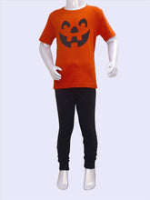 Load image into Gallery viewer, Cottonworld Boy's Tshirts Boy's Cotton Elastane Orange Regular Fit Tshirt